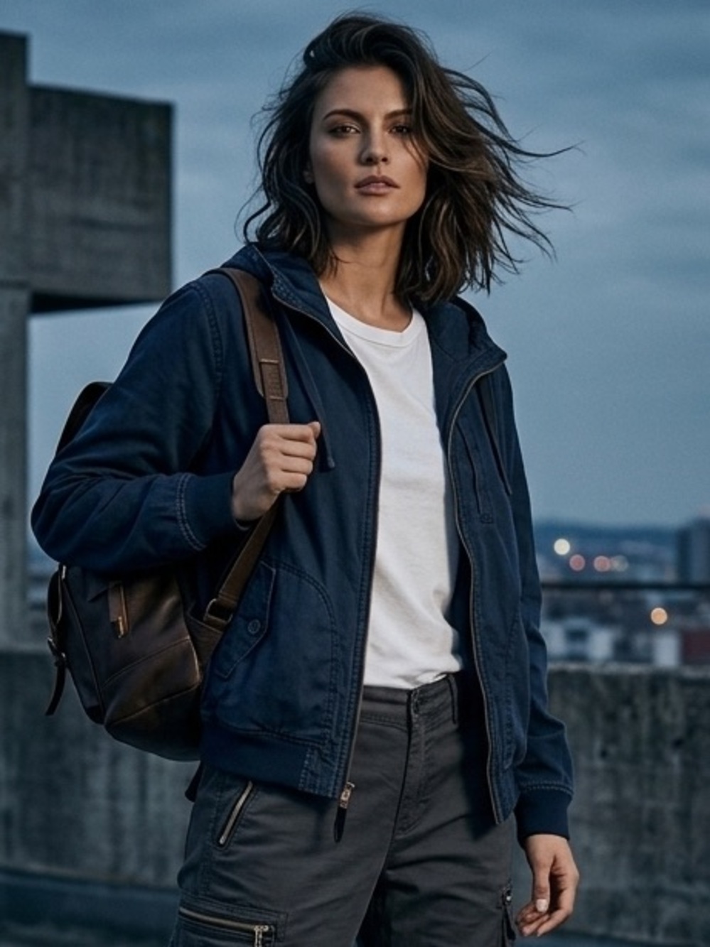 GAP women’s Dark Blue Lightweight Jacket